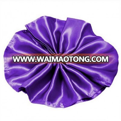 Cheap Wholesale Dinner Decorated Party Napkin Satin Wedding Table